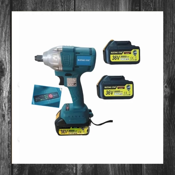 Mașină de înșurubat cu impact fără fir – MUSTANG STAR MTS-5022, 36V, 380Nm