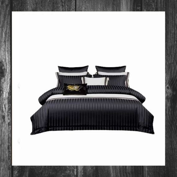 Set de lenjerie de pat Farah Lux DT-01 – 7 piese