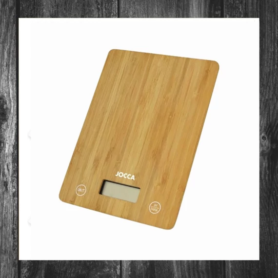 Cântar de bucătărie electronic Jocca | Afișaj LCD, capacitate max. 5 kg – 303202300004