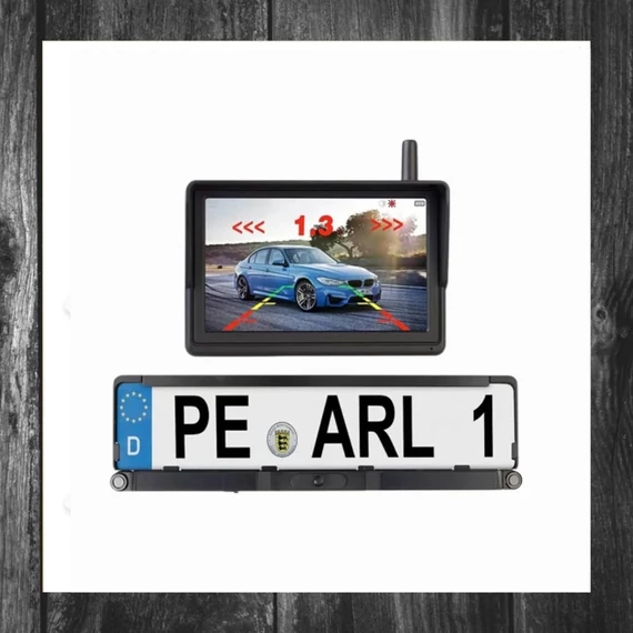 Cameră de marșarier wireless solară HD cu senzori – Lescars PA-720 (310330744461)