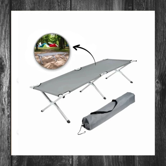 Pat de camping pliabil 190 × 62 cm – AR04SZ