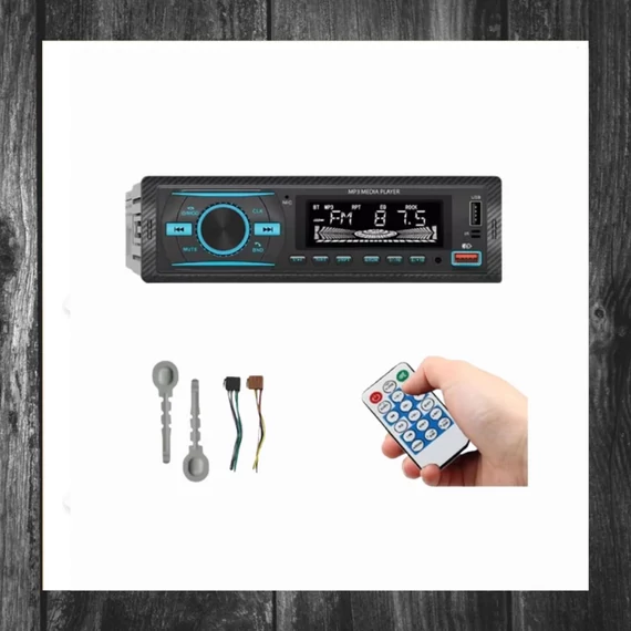 Excitat EX-925 Radio auto – 4 x 50W, Bluetooth, USB, FM, ecran LCD, cu telecomandă