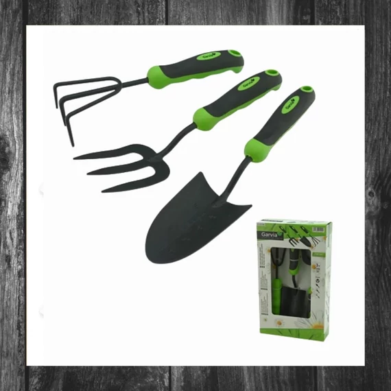 GARVIA FRESH Set profesional de unelte de grădinărit, 3 piese 21140