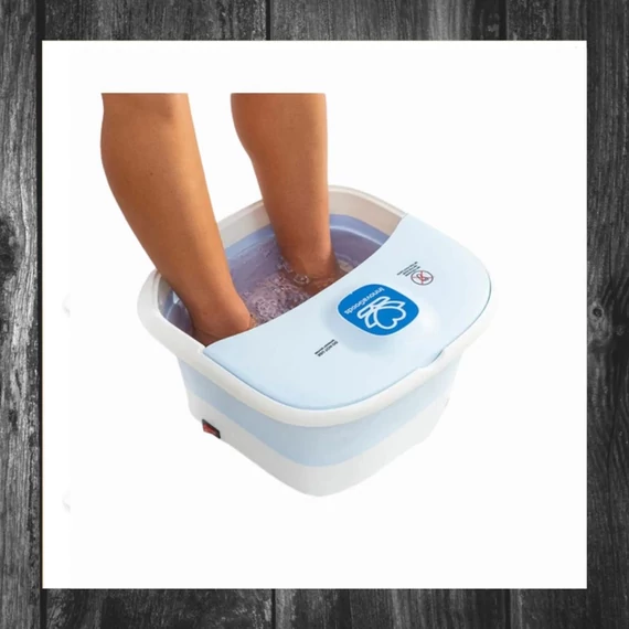Cadă pliabilă pentru pedichiură cu role de masaj și hidroterapie InnovaGoods 5260103812
