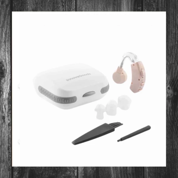 Amplificator auditiv retroauricular cu accesorii InnovaGoods 5260103559