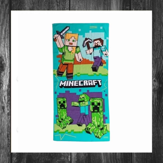 Prosop de baie / plajă Minecraft Battle 70x140 cm CBX2412024MC