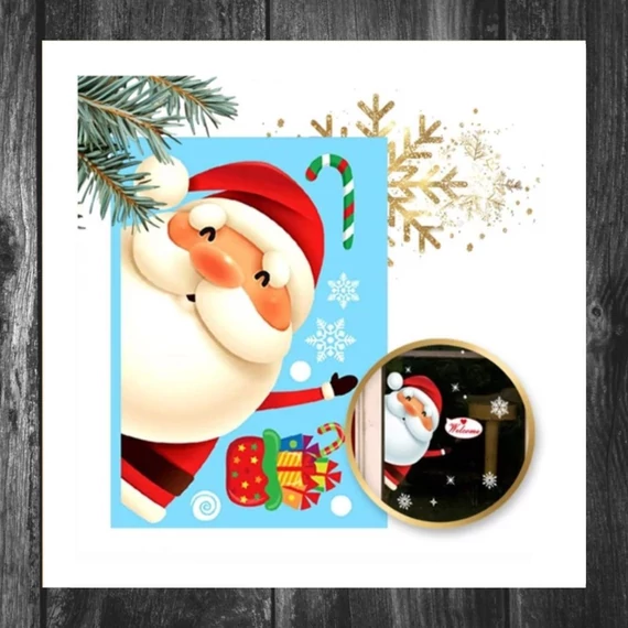 Sticker de Crăciun pentru fereastră – 20 × 30 cm NKD18