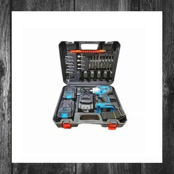 Set mașină de găurit și înșurubat cu acumulator – 48V, motor fără perii RK-4063