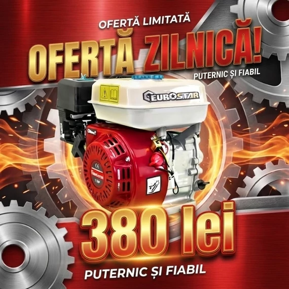 Motor pe benzină Euromotor M58 – 7,5 CP