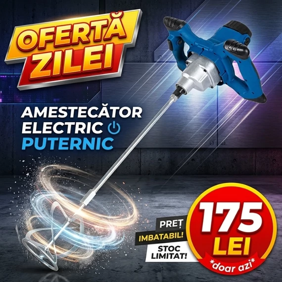 Mixer de vopsea și beton Onex 2800W OX-1201