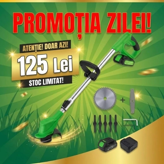 Trimmer pentru iarbă fără fir Hayami – 48 V HA-1024