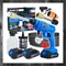 Set BLACK de spălător cu presiune fără fir, 75 bar, 2x 2Ah, 21V, cu funcție de autoamorsare – 5340
