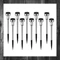 Set 10 Lămpi Solare de Grădină Ajustabile HOP1000814
