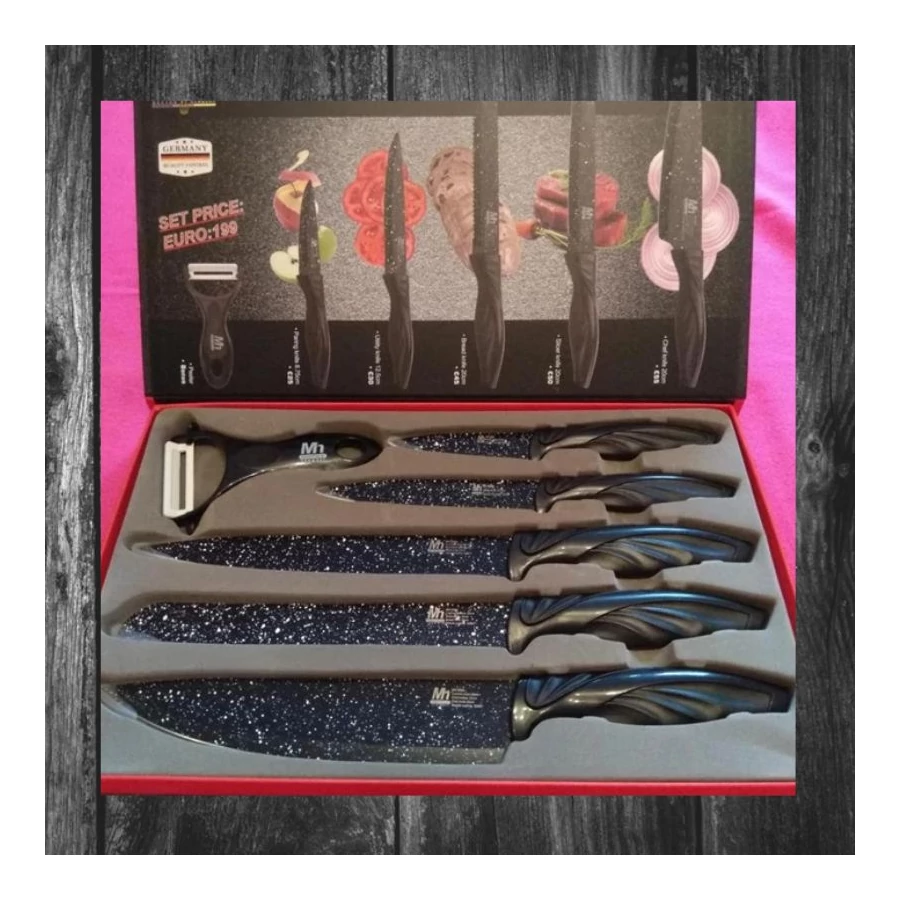 Set de cuțite ZP International, 6 piese ZP-654 - Nova-market