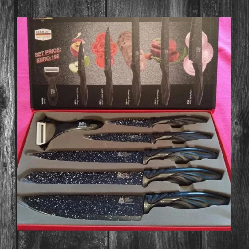 Set de cuțite ZP International, 6 piese ZP-654 - Nova-market